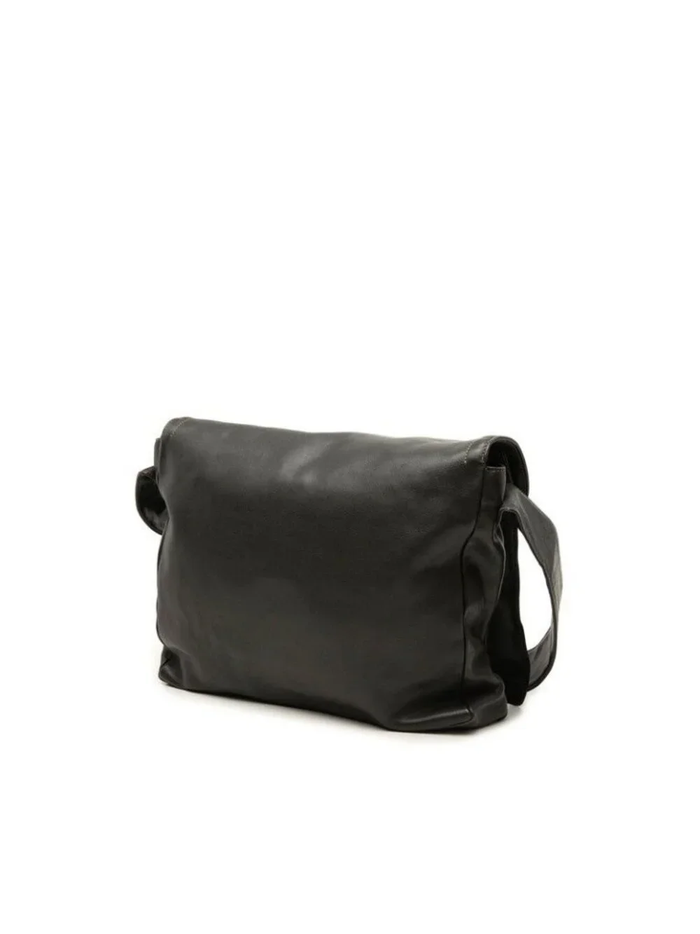 Loewe Anagram Shoulder Bag Black Leather